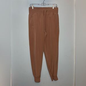 YPB your personal best Abercrombie activewear joggers Size Medium Brown Tan